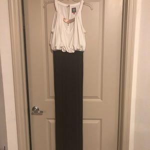 White/Black Jumpsuit
